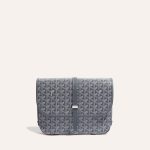 Goyard Belvedere MM Bag Grey - Image 2